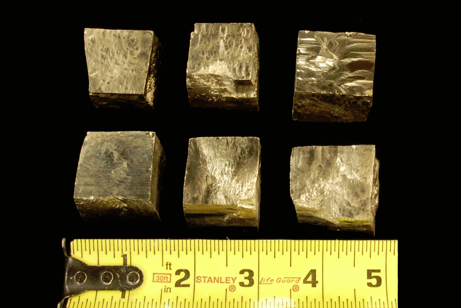Pyrite Crystal Cube 1 1/4″ B Grade Spain Third Eye Chakra Healing Natural Stone