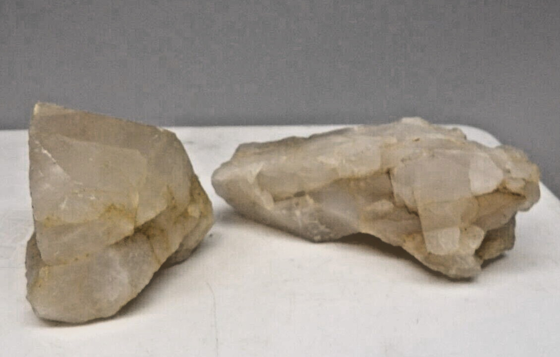 Natural Quartz Crystal Cluster Raw from Arkansas Crystal Mine 1 lb 1 oz