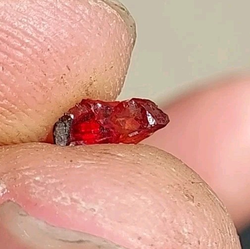 ULTRA RARE GEM RHODOCHROSITE N’Chwaning I Mine, KMF, South Africa
