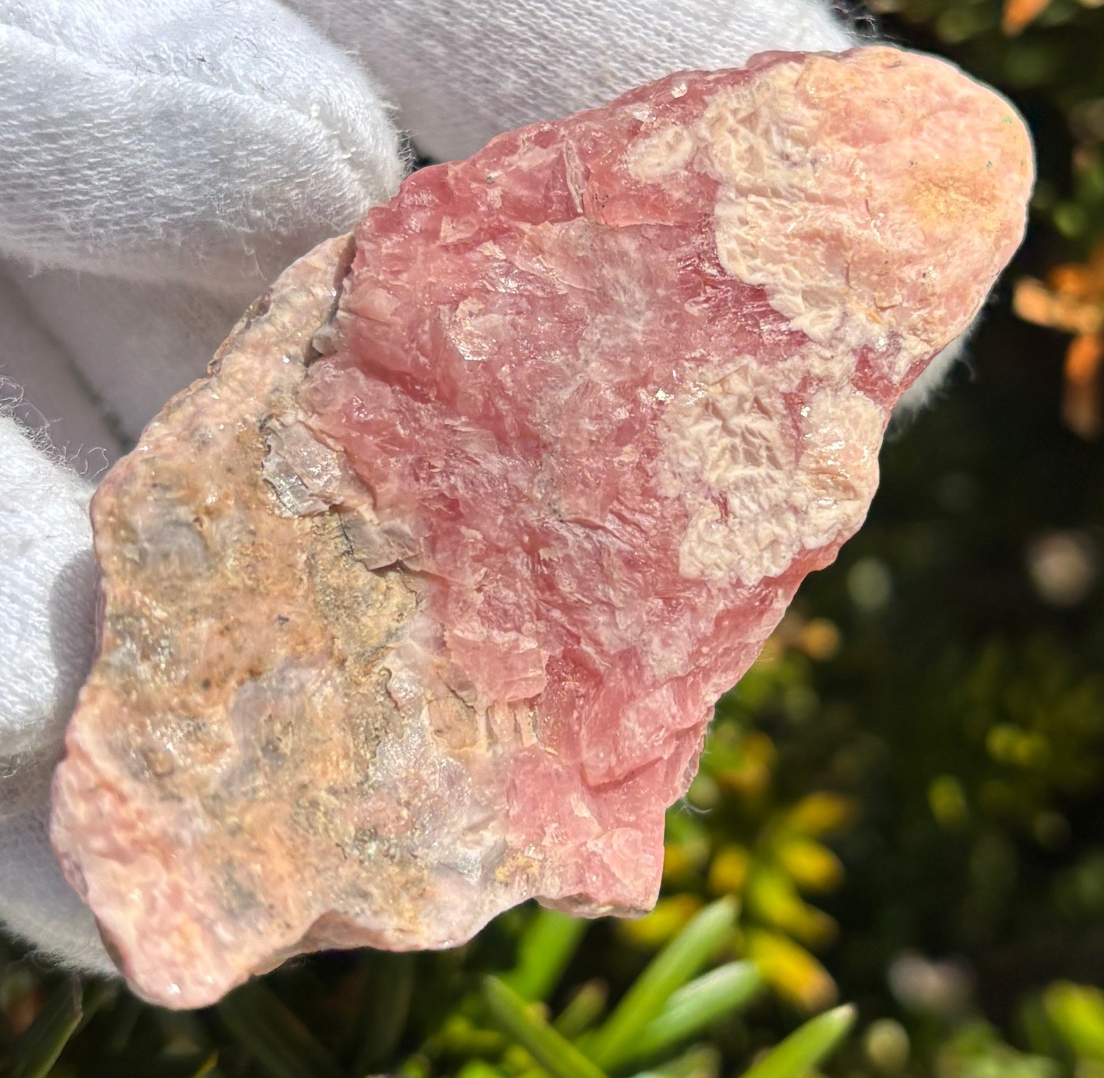 USA SALE 187g LOT REAL RHODOCHROSITE ROUGH SPECIMENS LAPIDARY PINK PYRITE GEMMY