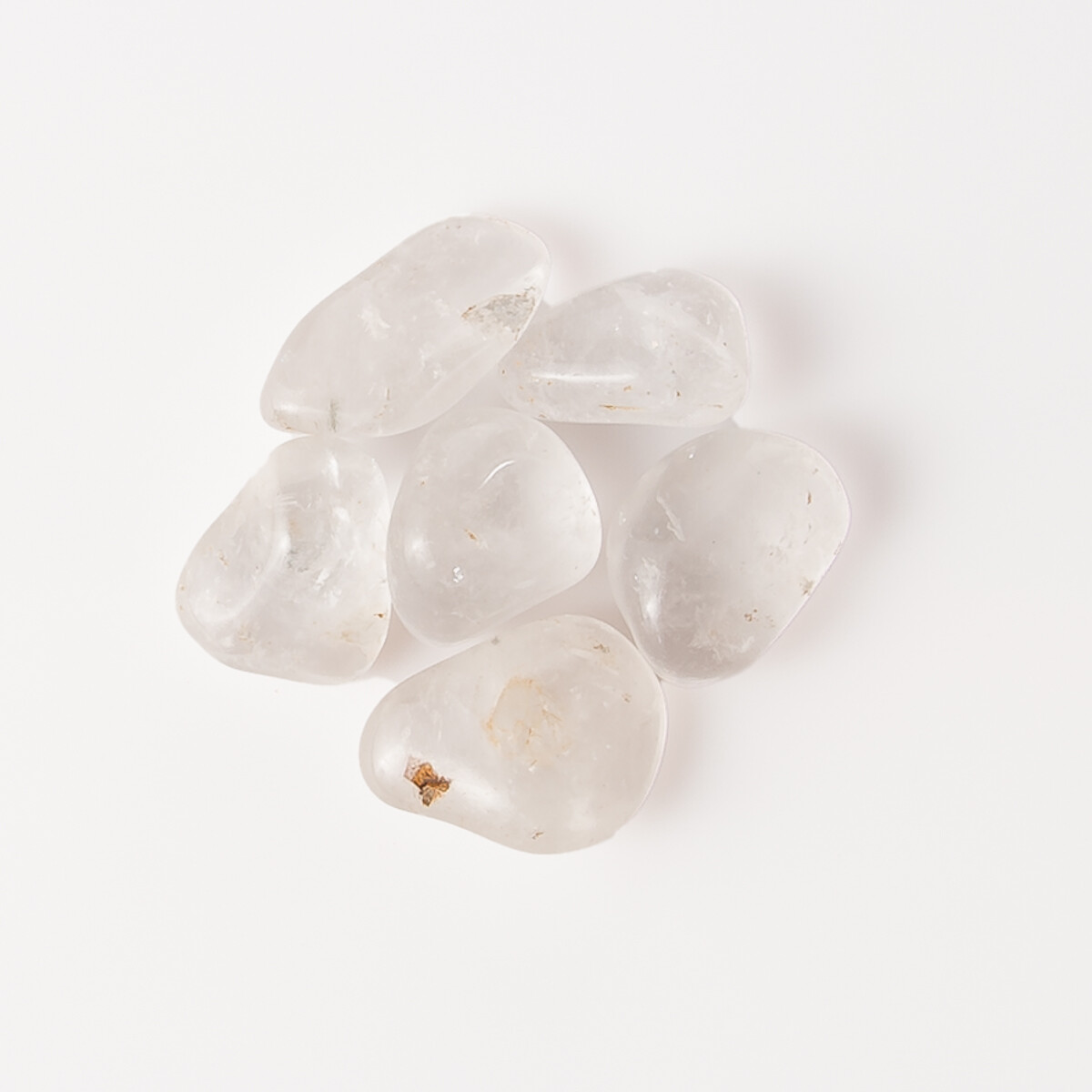 50g Tumbled Clear Quartz Crystal Gemstones 4-8 Stones Natural Gem Rock Specimens