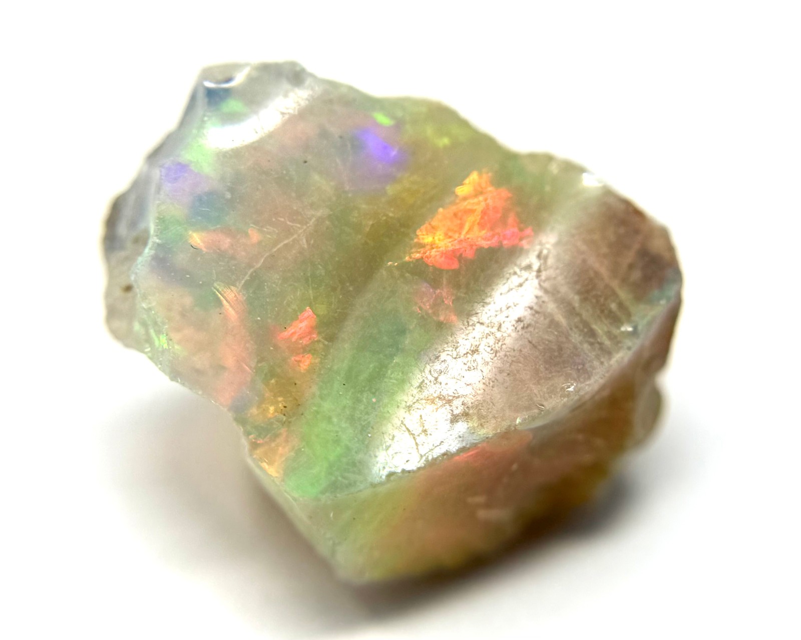 Natural Ethiopian Opal Rough Crystals, AA Grade Raw Opal Specimens – Choose Size