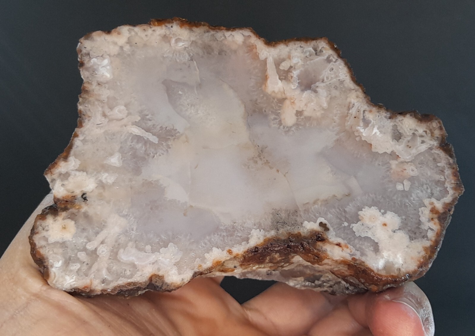 815g/1.80 lb turkish dendritic agate stone rough, customs duty included