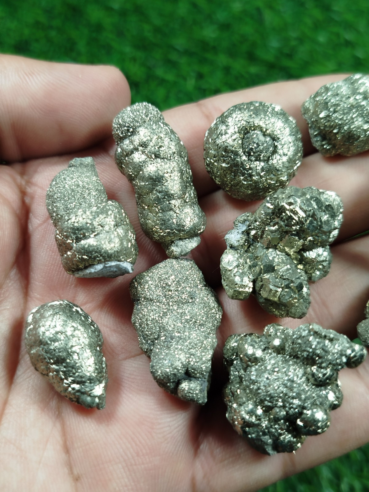 185 Grams Payrite Crystals Lot With Nice Luster From Pakistan