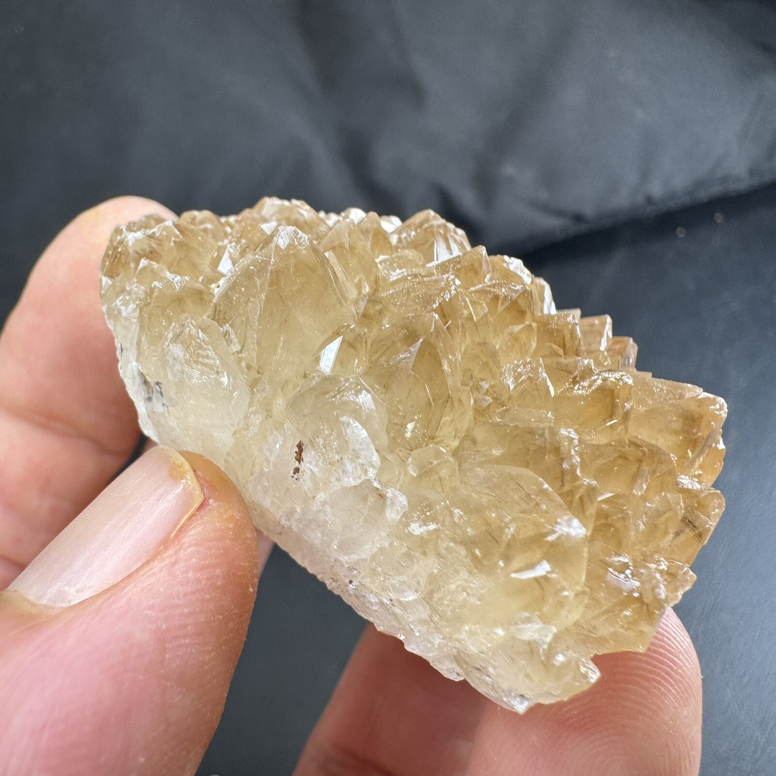 Lot of 5 Quartz Crystal Druse Clusters on Lace Agate | Missouri