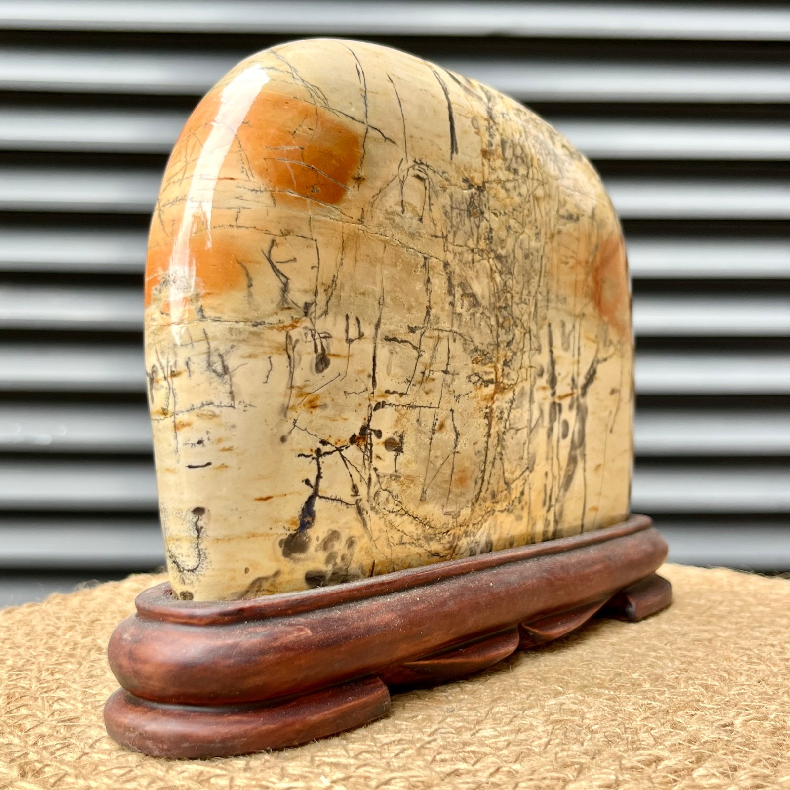 3.6 lb Landscape Stone Arc Landscape Decor Christmas Gift Home Art