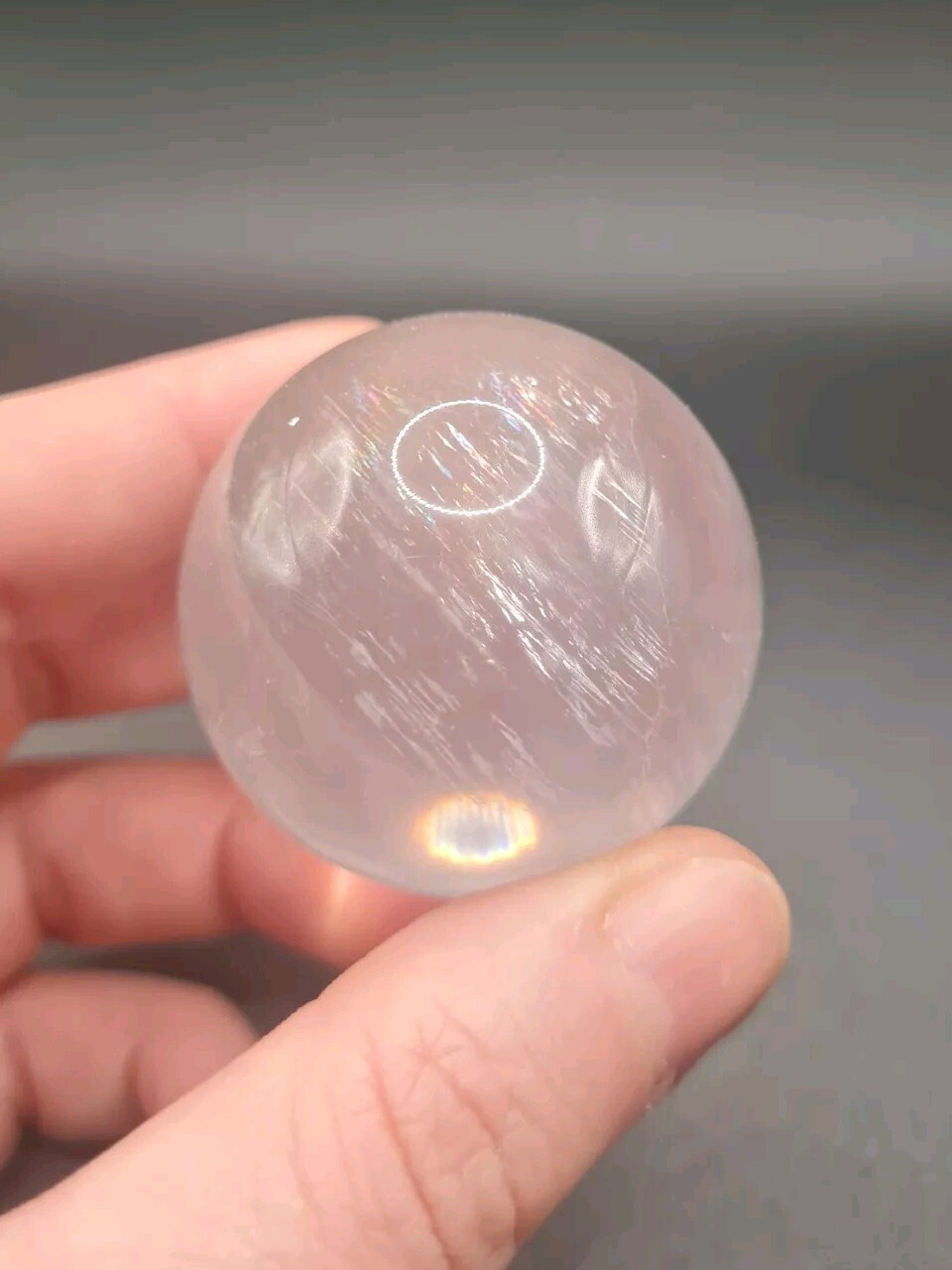 Girasol Quartz Sphere, 40mm, 98g