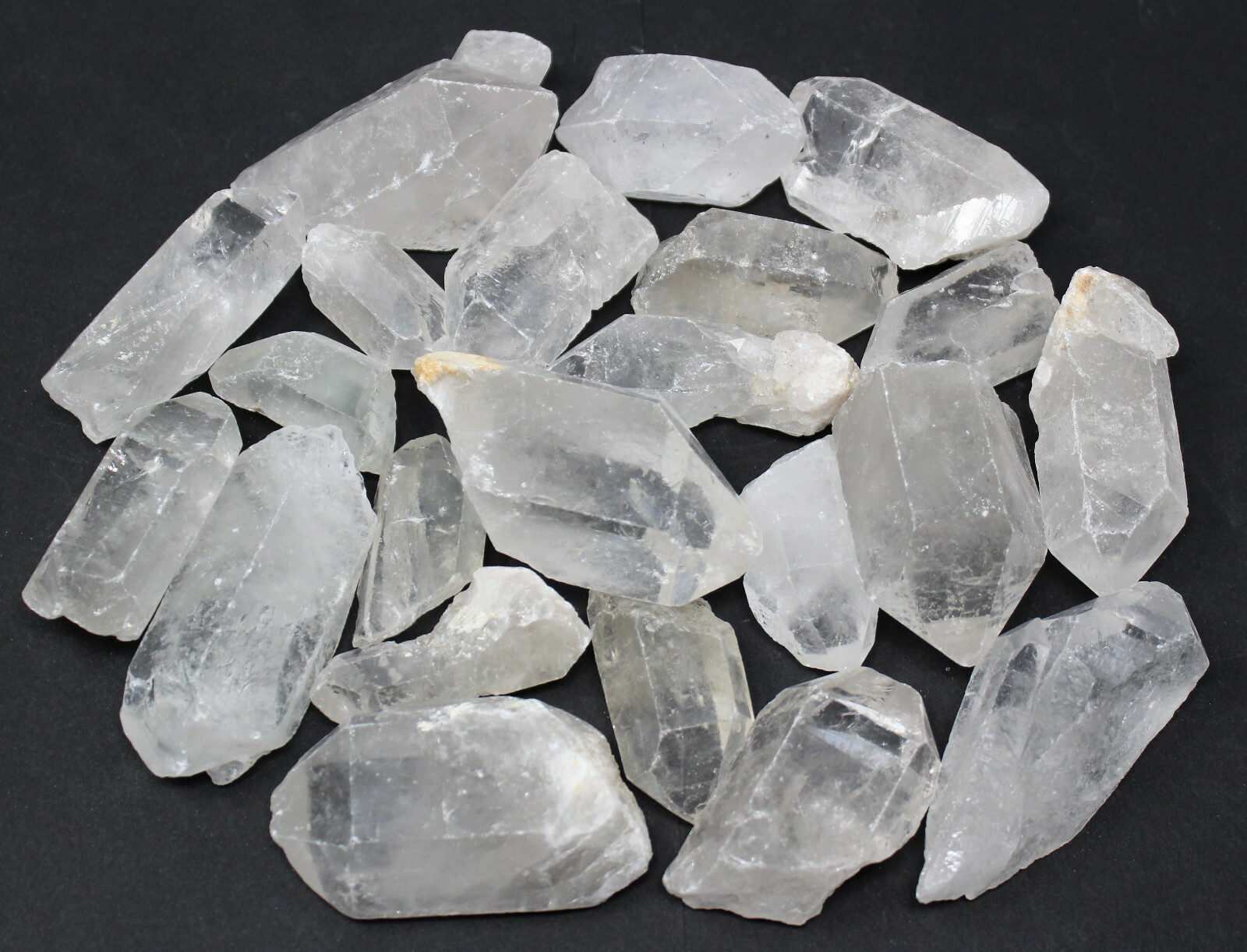 Wholesale CLEARANCE Bulk Lot 1 lb Rough Natural Quartz Crystal Points 16 oz