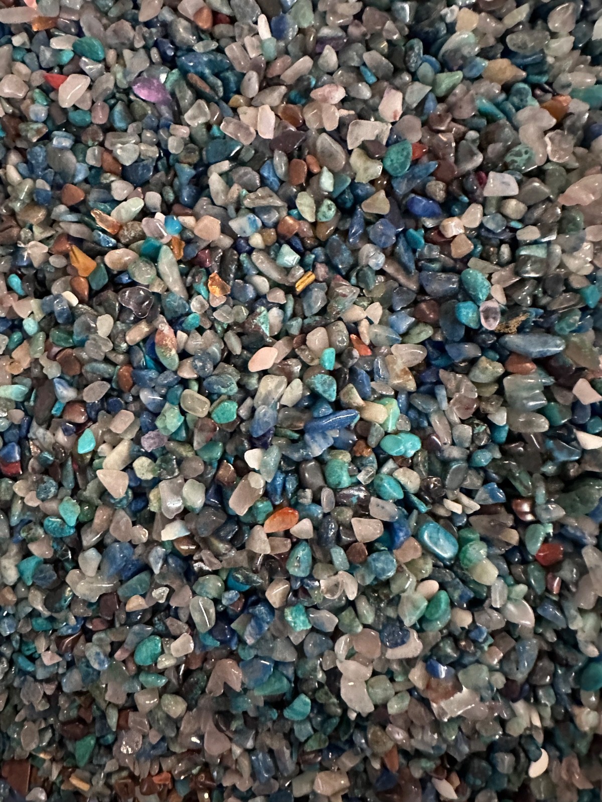 8oz Chrysocolla Chips Bits 3-5mm Tiny Healing Crystals Wisdom Earth Attunement