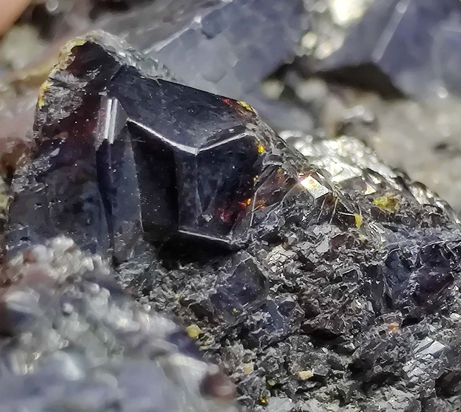 Gorgeous Galena and Sphalerite specimen. Picher, Oklahoma. 557 grams.