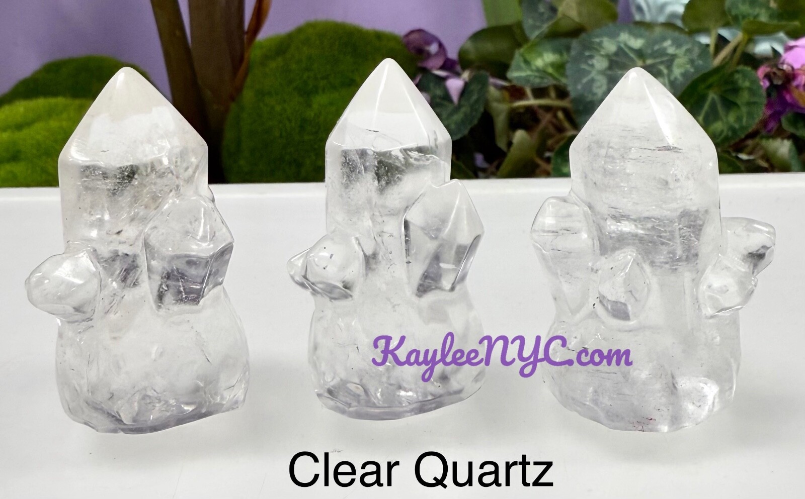 Wholesale Lot 6 Pcs 5cm Natural mix Crystal Cluster Healing Energy