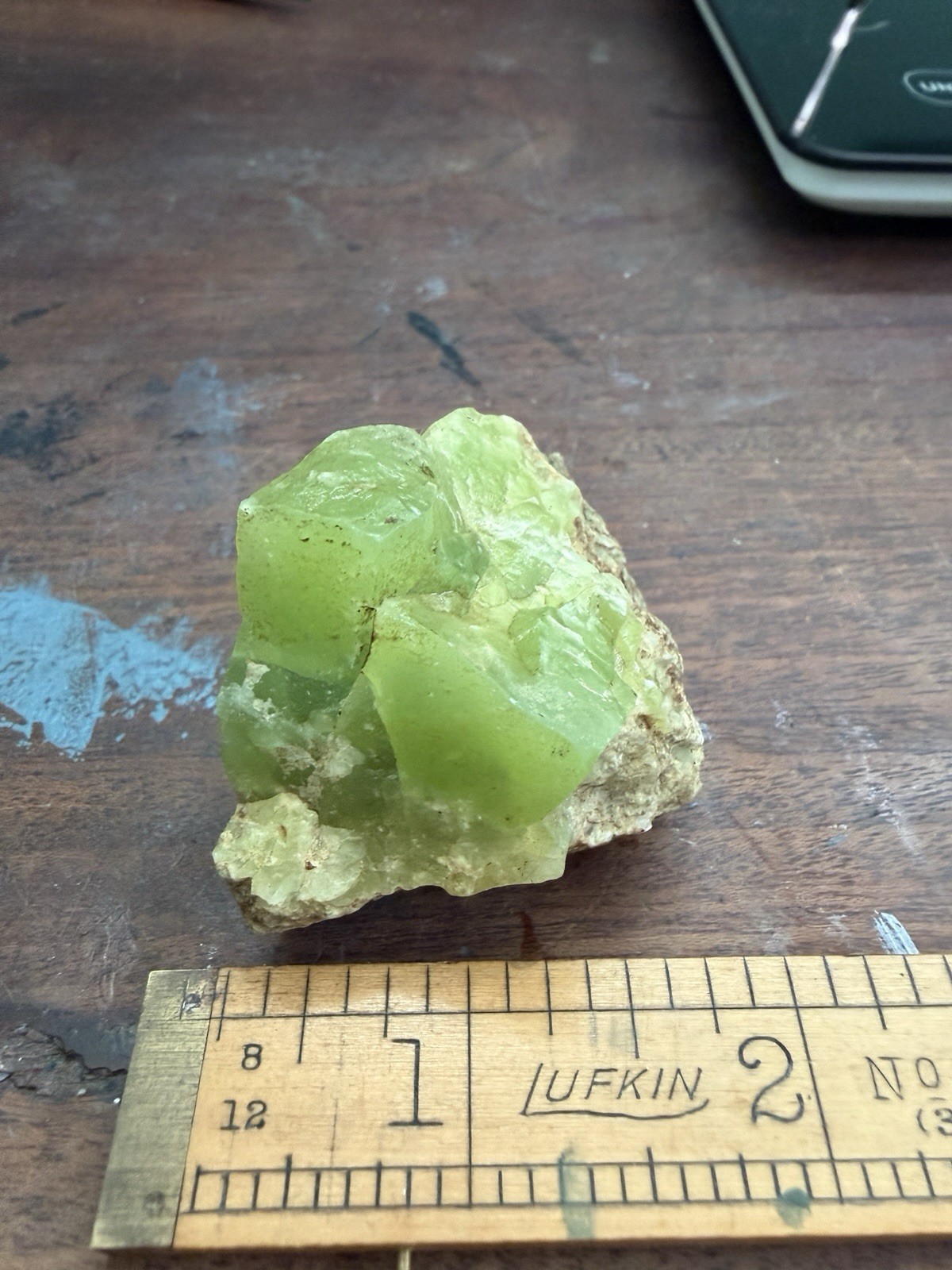 Peridot Crystal 77 Grams Raw Unpolished Mineral Specimen