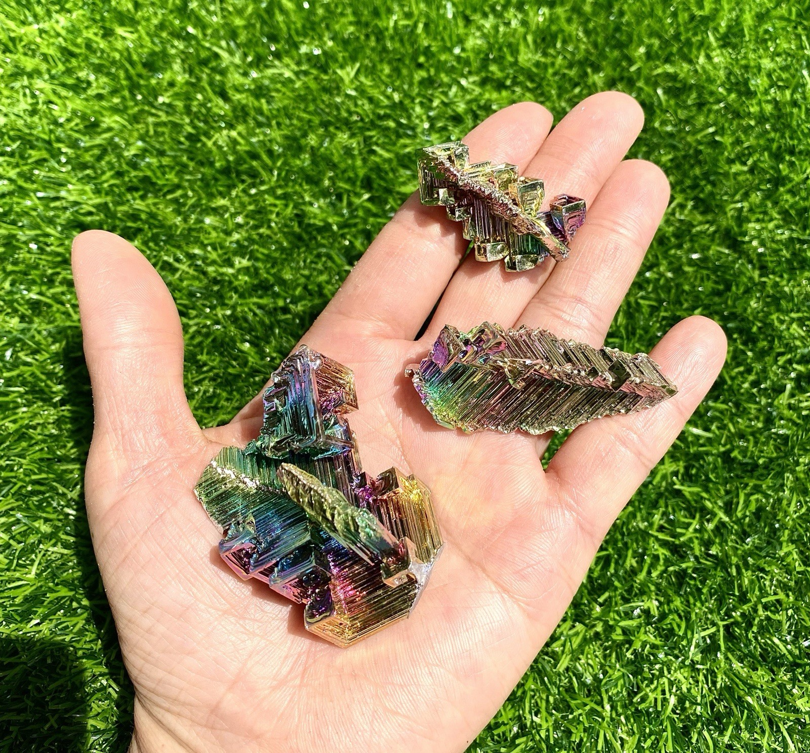 Wholesale Lot 1 Lb Bismuth Specimens Healing Energy