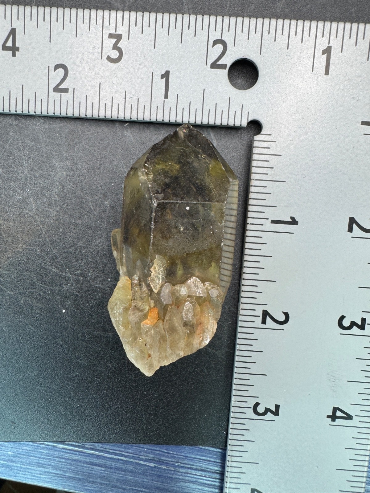 6707 Citrine Point with Phantoms Galore Congo 50g
