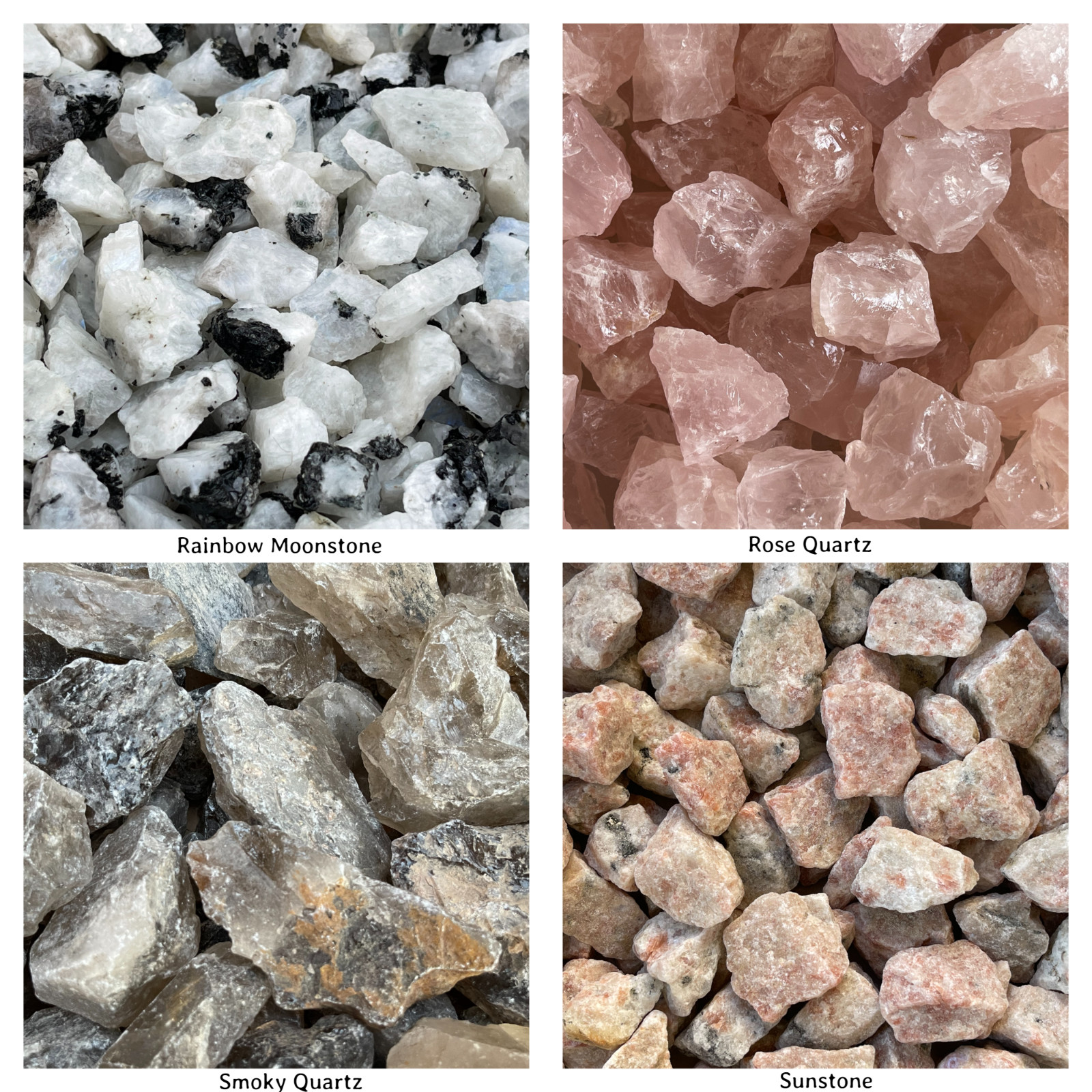 Wholesale Raw Crystal Stones, Natural Rough Stones, More Than 40+ Type to choose