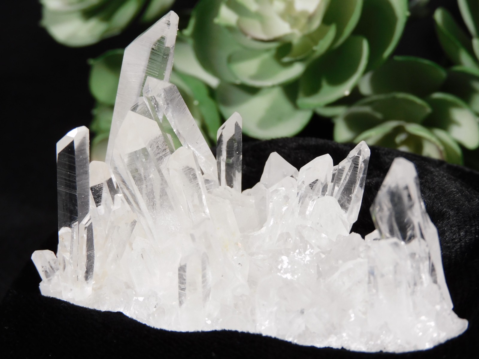 Super TRANSLUCENT Quartz Crystal BURR Cluster Collier Creek ARKANSAS 48.5gr