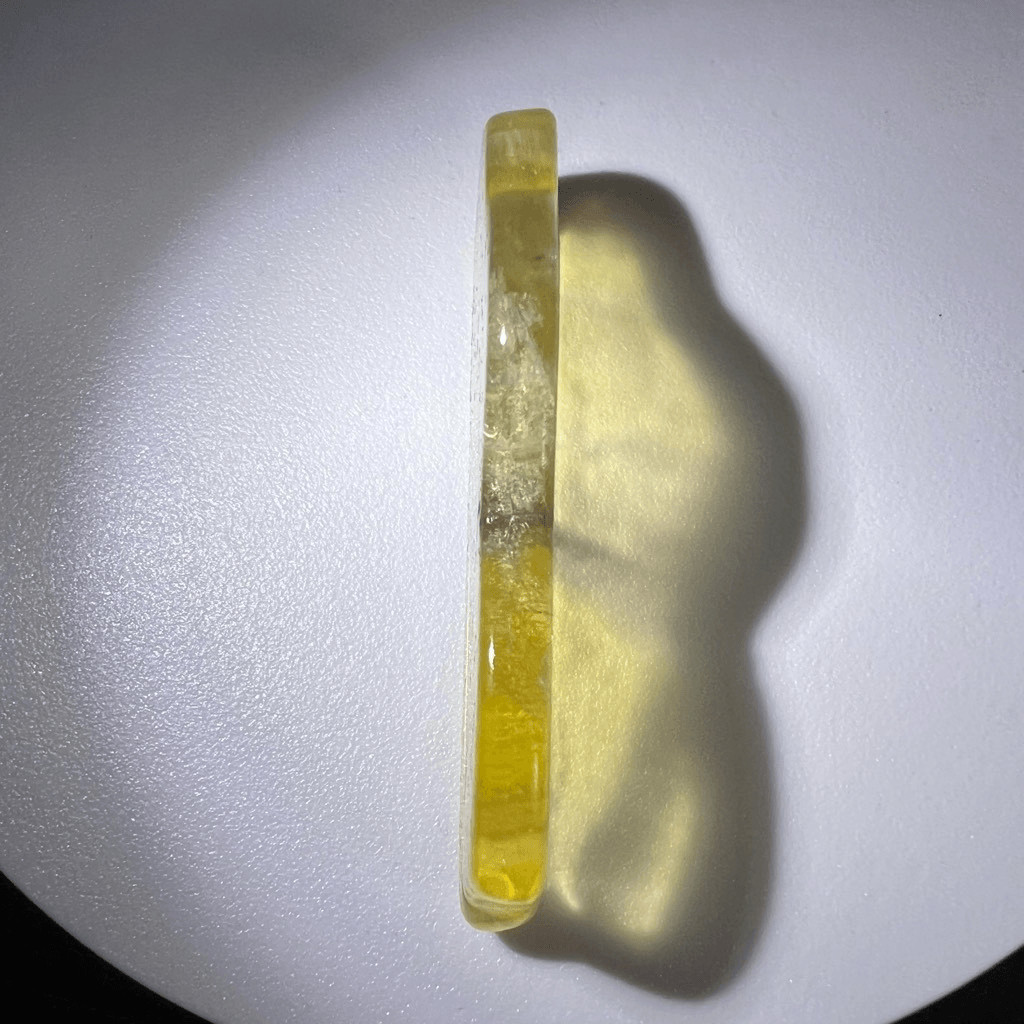 Yellow Fluorite Crystal Cloud Carving