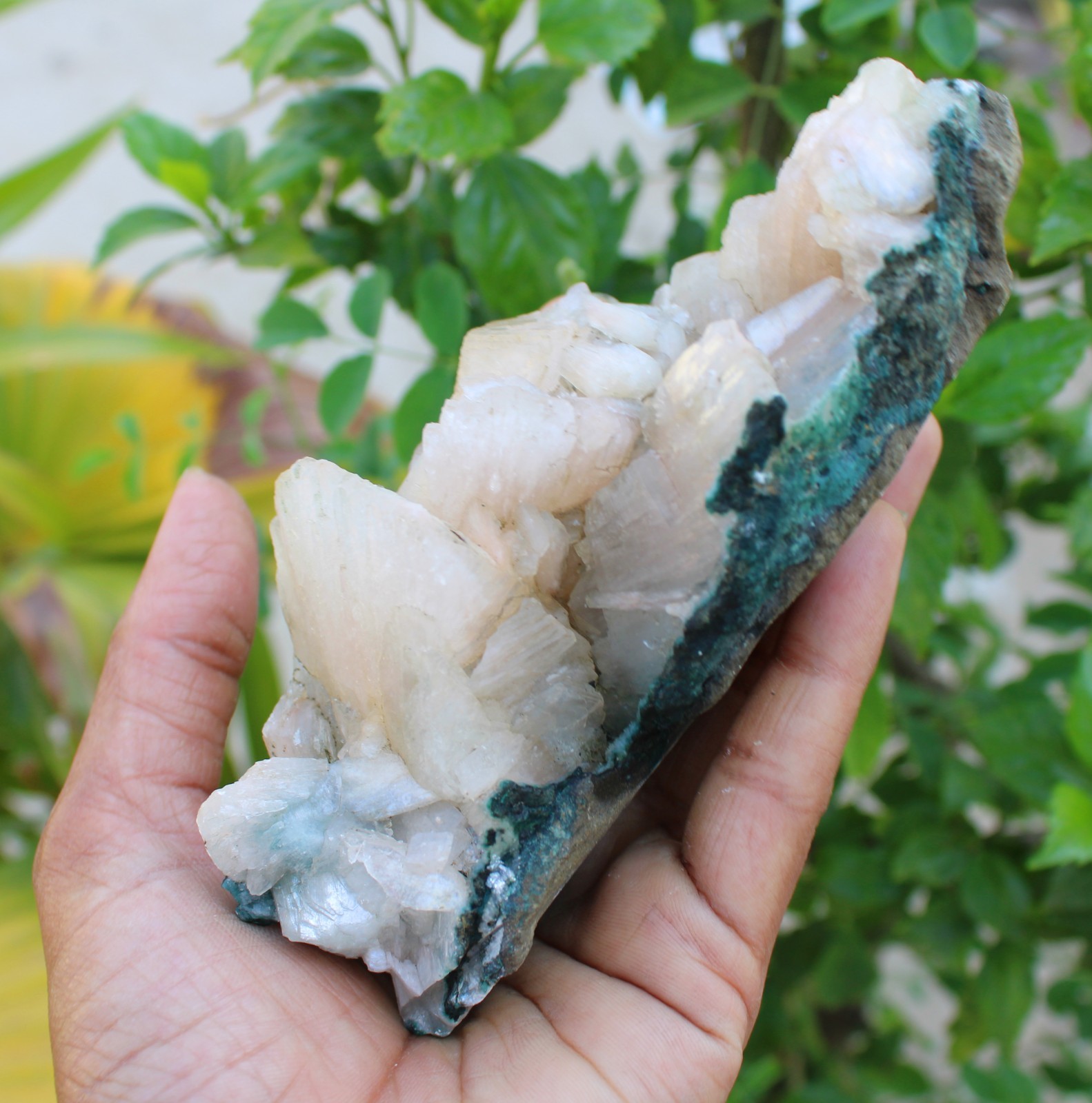 heulandite on matrix minerals specimen #A43