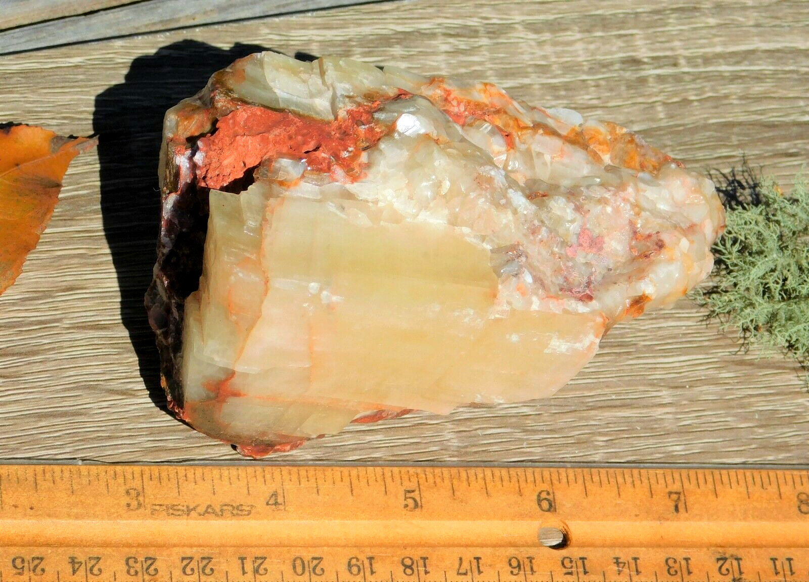 Calcite Natural Tri Color 466g Crystal Energy Healing Meditation Display