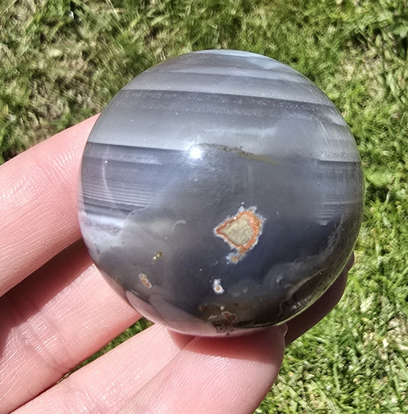 Botswana Agate Sphere 38mm