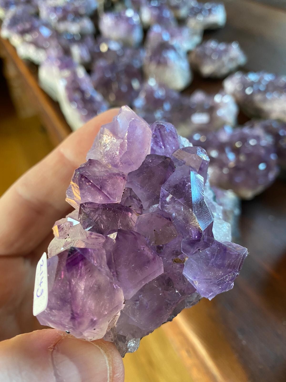 Premium High Grade Amethyst Druzy Cluster Pieces 200g to 300g approx. 10-12cm
