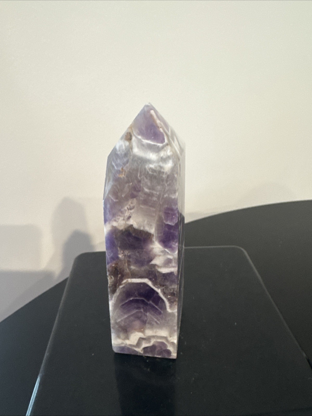 Amethyst Crystal Tower 269 Grams 4.5”