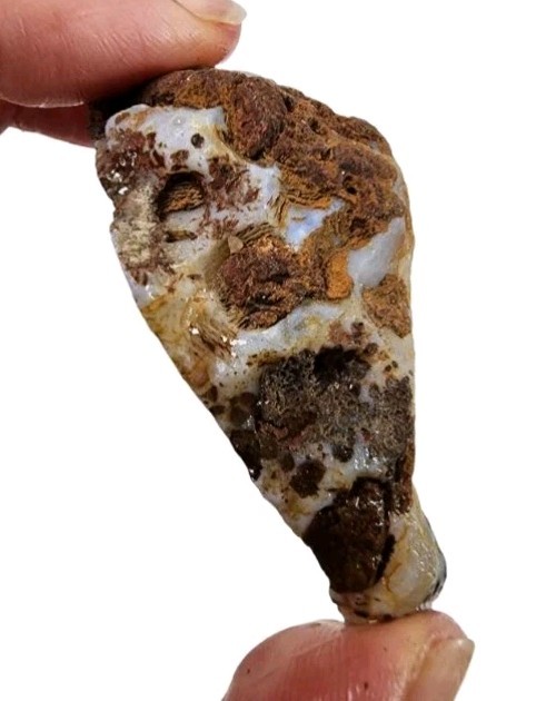 Agate Faced Nodule Mexico 75.1 grams.
