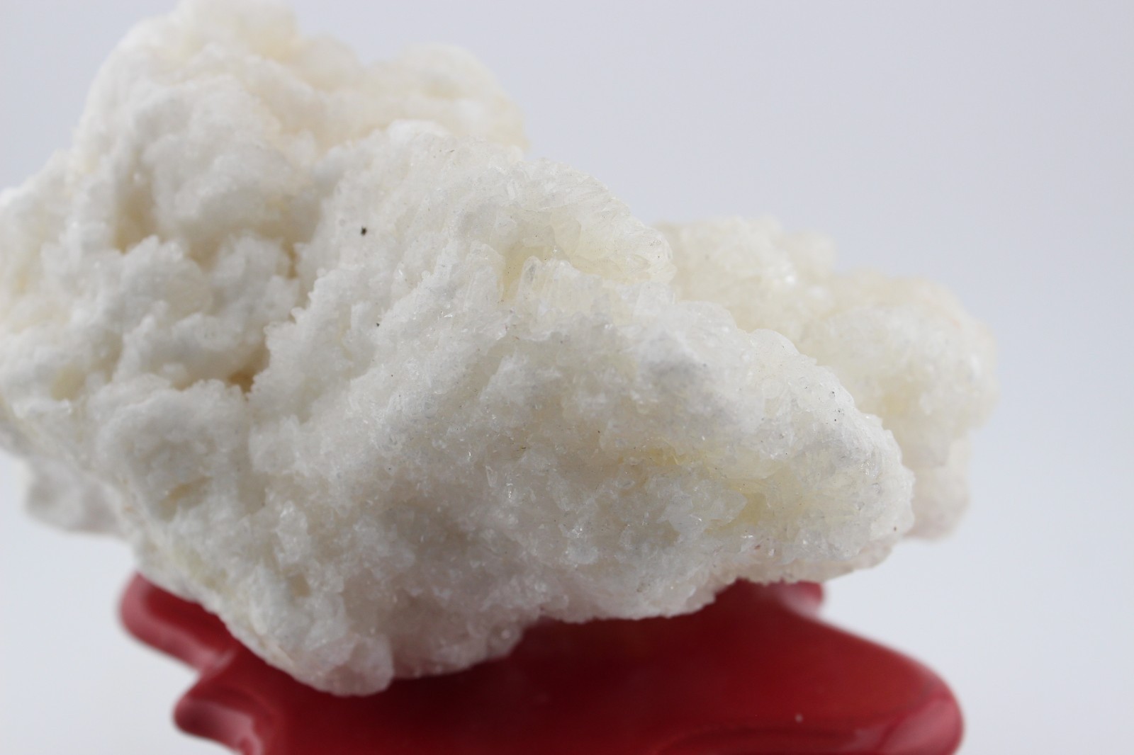 Large 2lbs 1 ounce white calcite aragonite mineral structure 5.25″ x 4″