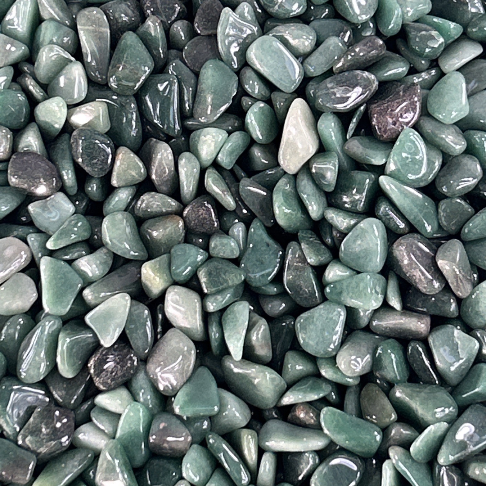 Tumbled Green Aventurine Stones – Natural Polished Crystal – Multiple Weights