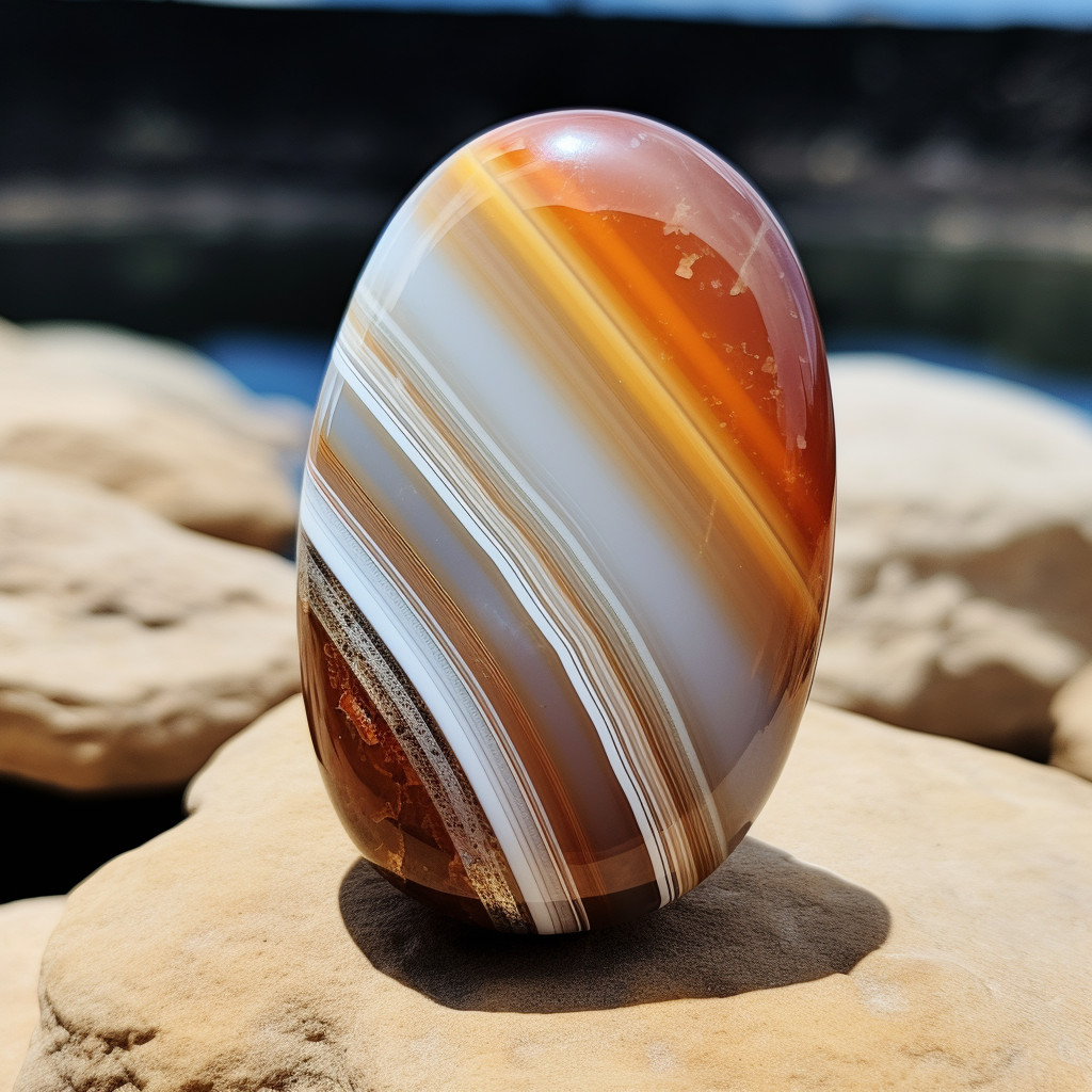 Natural Palm Stones Healing Crystal Gemstone Therapy Worry Meditation Polished