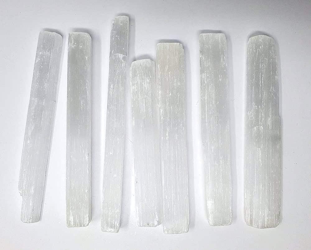 New Age Imports, Inc Premium Quality Selenite Sticks 1 LB Great Wicca Reiki