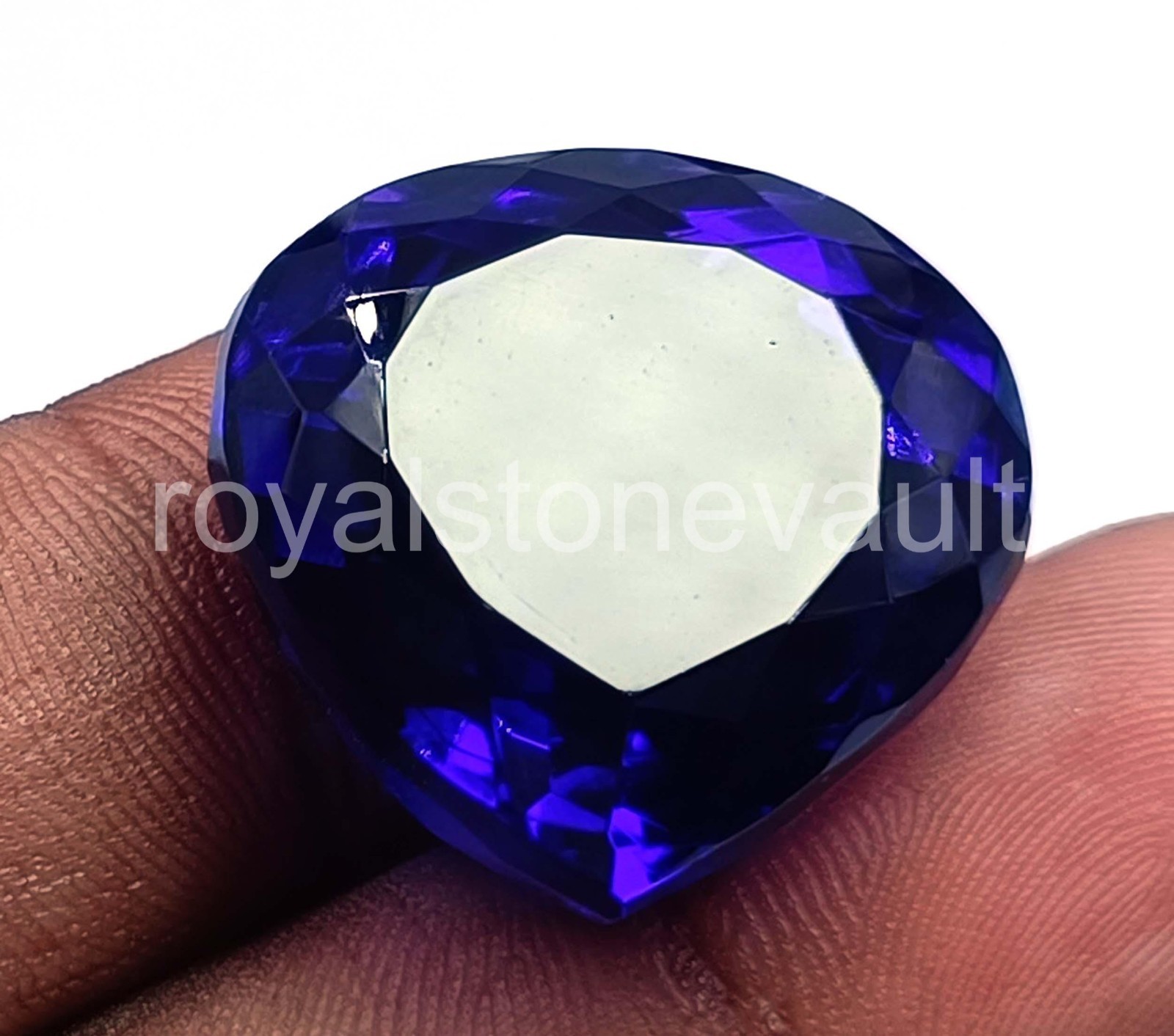 74.30 Ct Natural Blue Sapphire Pear Shape IGL Certified Loose Gemstone 5AOF