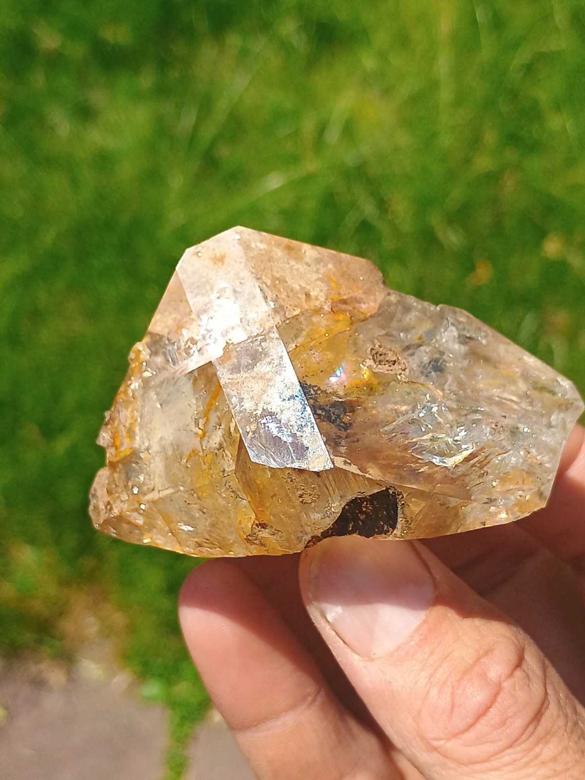 Herkimer 💎 Golden 💛 Healer Miner Direct From NY ❤️