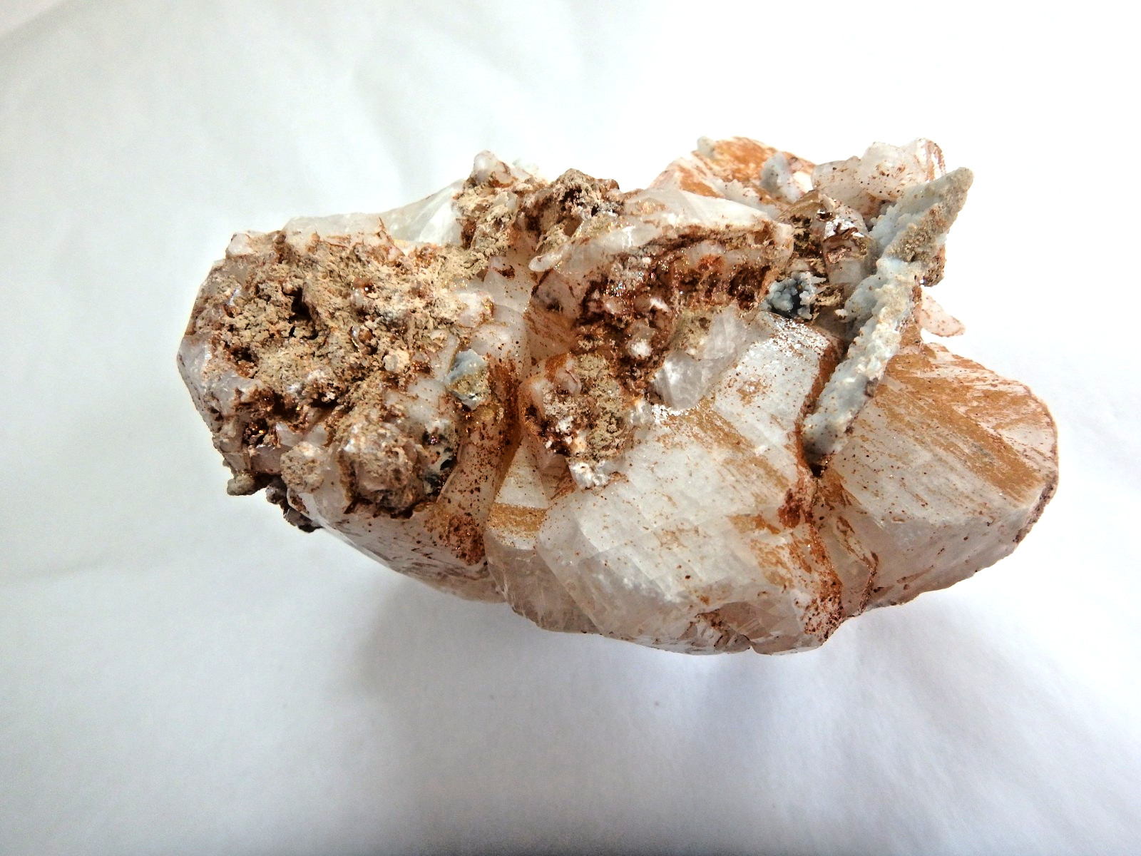 Crystal 🤎 Dolomite & Quartz with Pyrite $36 🤎 340.3 grams