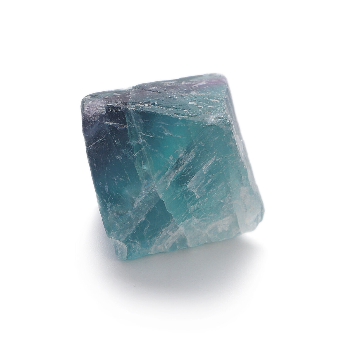 100g/Lot Natural Blue Fluorite Octahedron Crystal Mineral Crystal Healing US