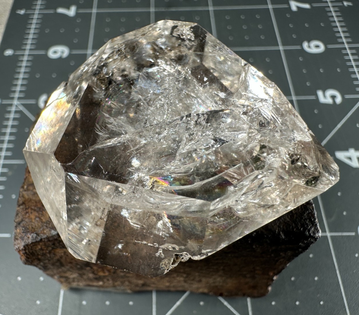 ➤ Genuine from Herkimer New York ➤281.5 Ct – 2 Inch HERKIMER DIAMOND ➤VIDEO➤1191