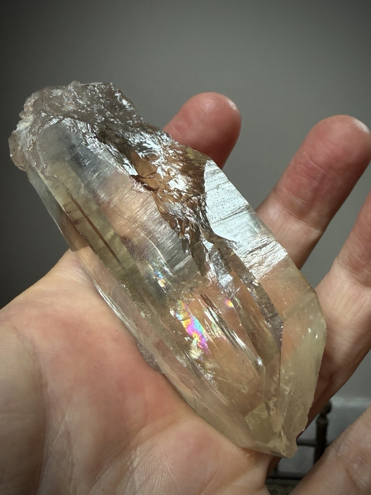 Natural Citrine Quartz Crystal Optical Quartz Brazil Citrine Crystal Quartz