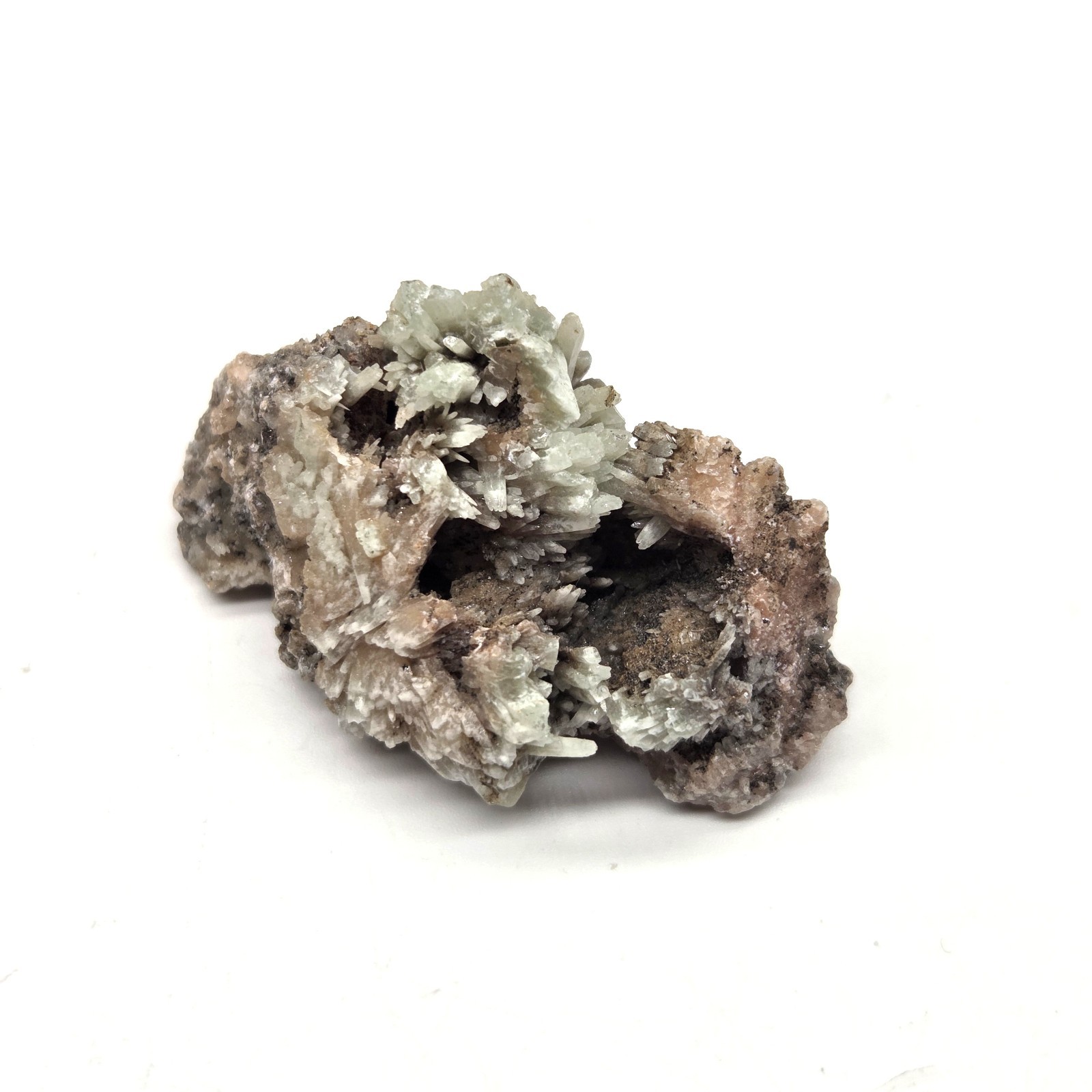 Mixed Natural Crystals – Barite, Malagasy Quartz, Labradorite – In Mini Boxes