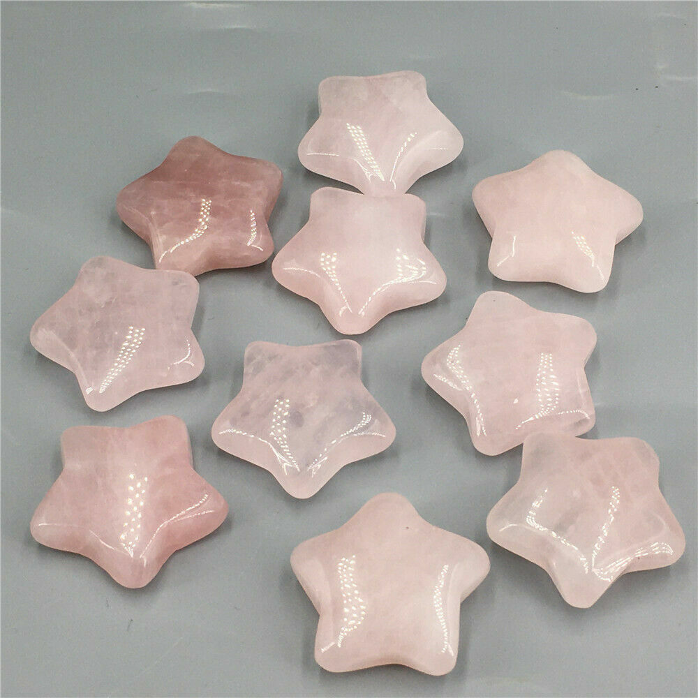 wholesale ! A lot of Natural Quartz Crystal star carved Crystal pendant Healing