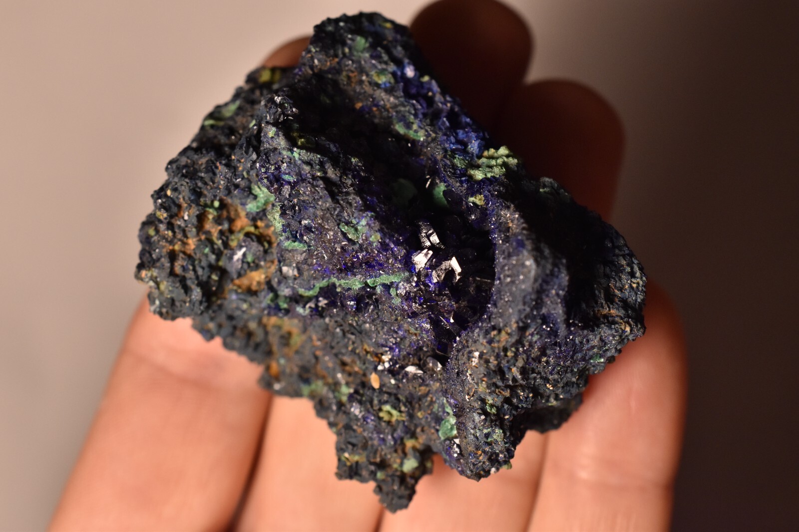 *AZURITE* 5.8cm 108.7g Crystal Cluster Malachite Natural Rough Specimen