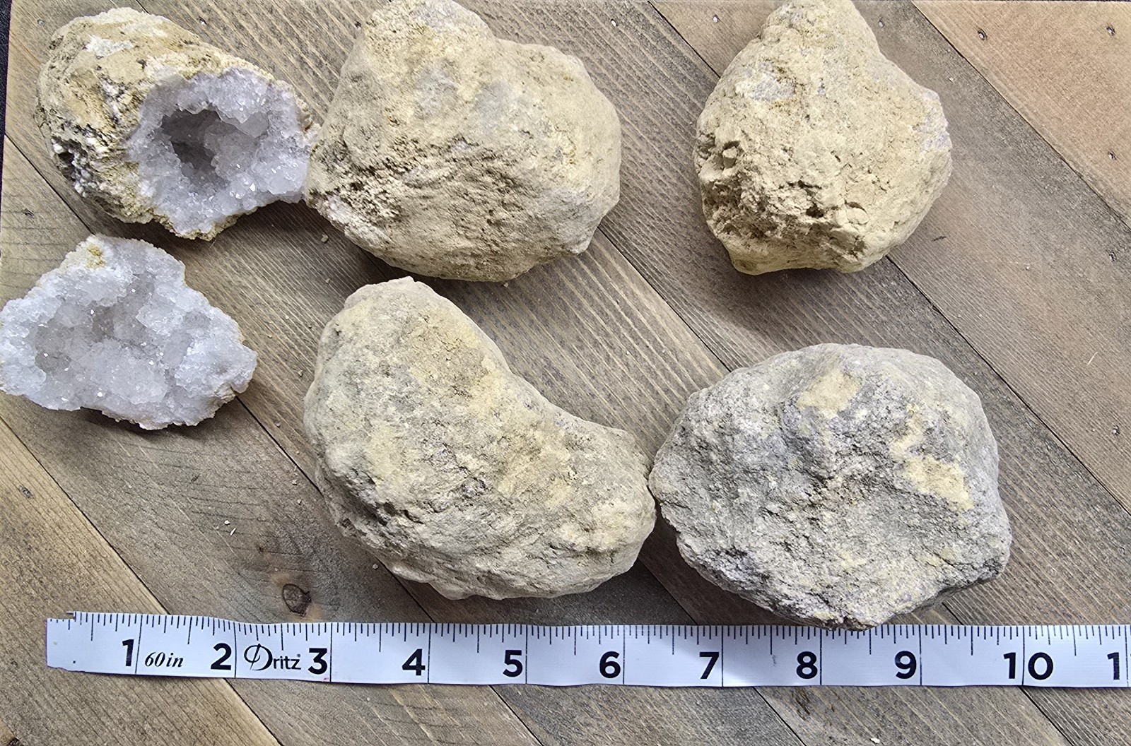 Break Your Own Geodes XL Large Unopened (2-3 pieces) Gift Box Quartz Crystal