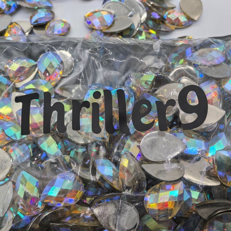 Thriller9 100PCS Crystal Crushed Stones Party Wedding House Decorations