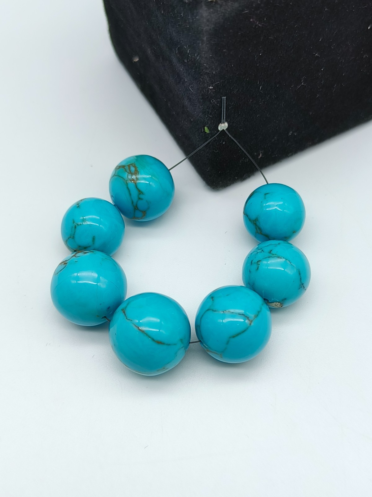 Round Shape Beads For Making Jewelry Natural-Gemstone-Turquoise Beads Gemstone