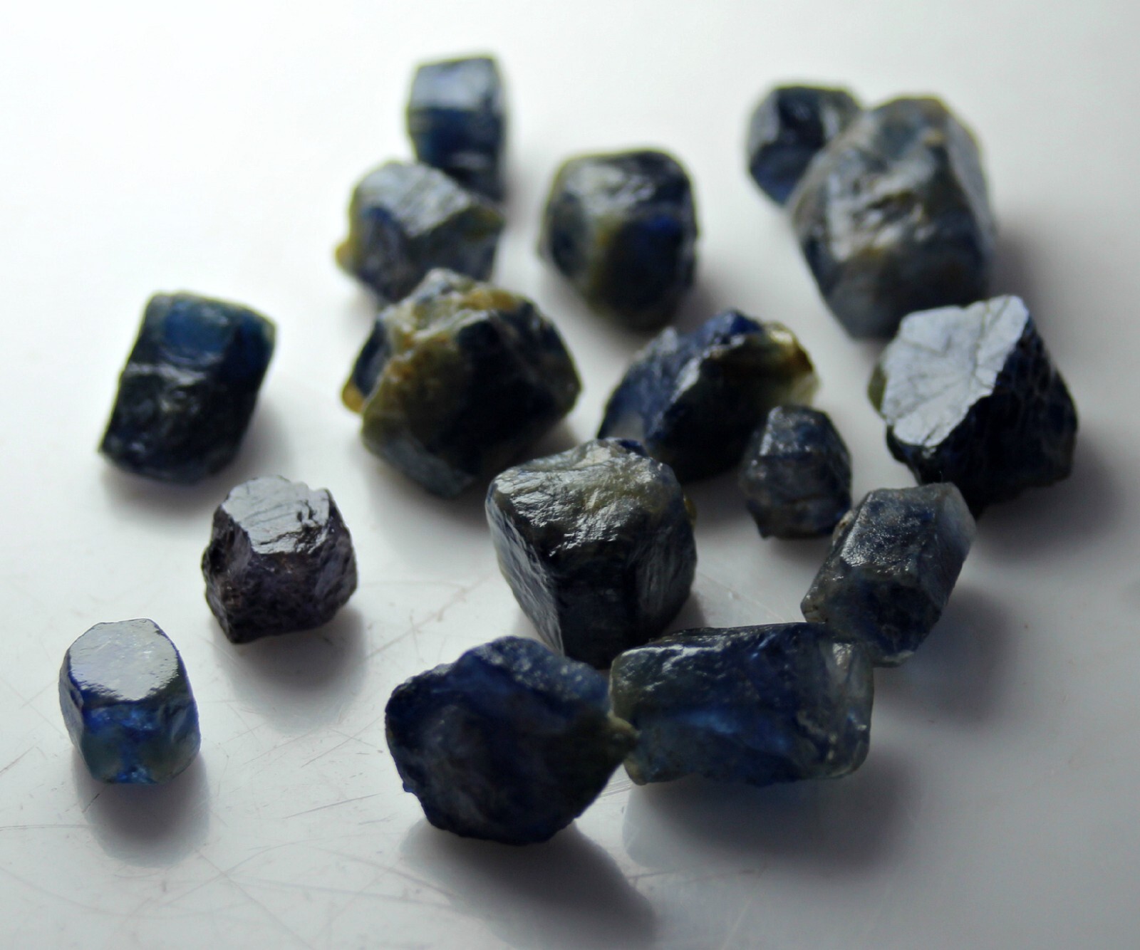 Blue Sapphire Kashmr 80 Ct natural Blue Sapphire Crystals Kashmir Paksitan