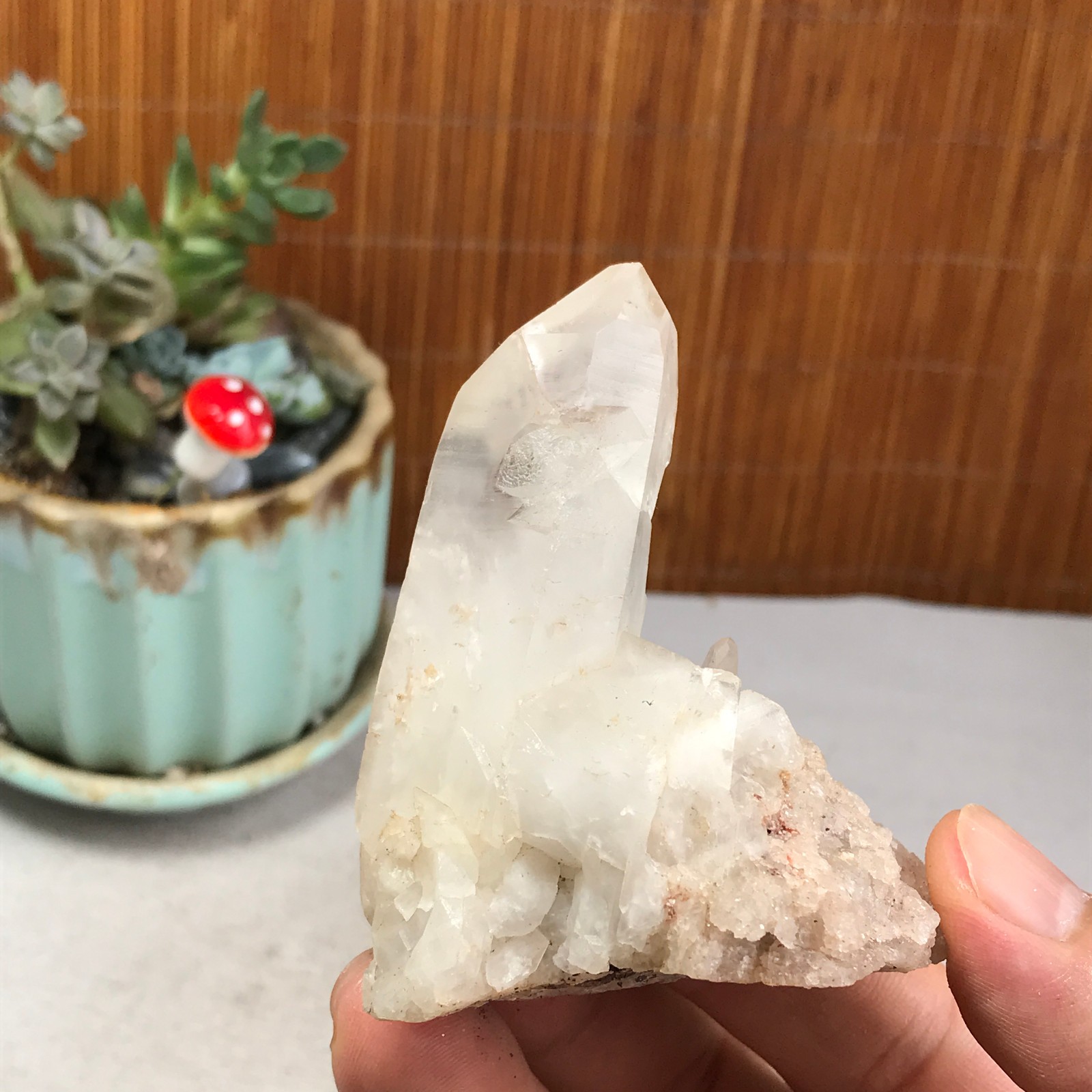 69-62-45mm Natural crystal clusters pretty Quartz Mineral Specimen 123g A6231