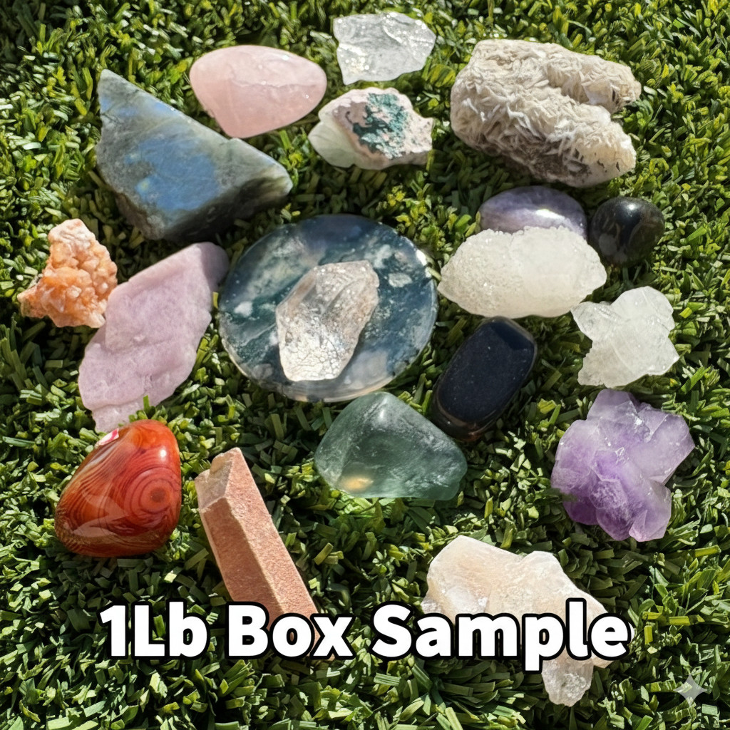 Mystery Crystal Lot Crystal Excellent Value Mixed Mineral Specimen Reiki Gift