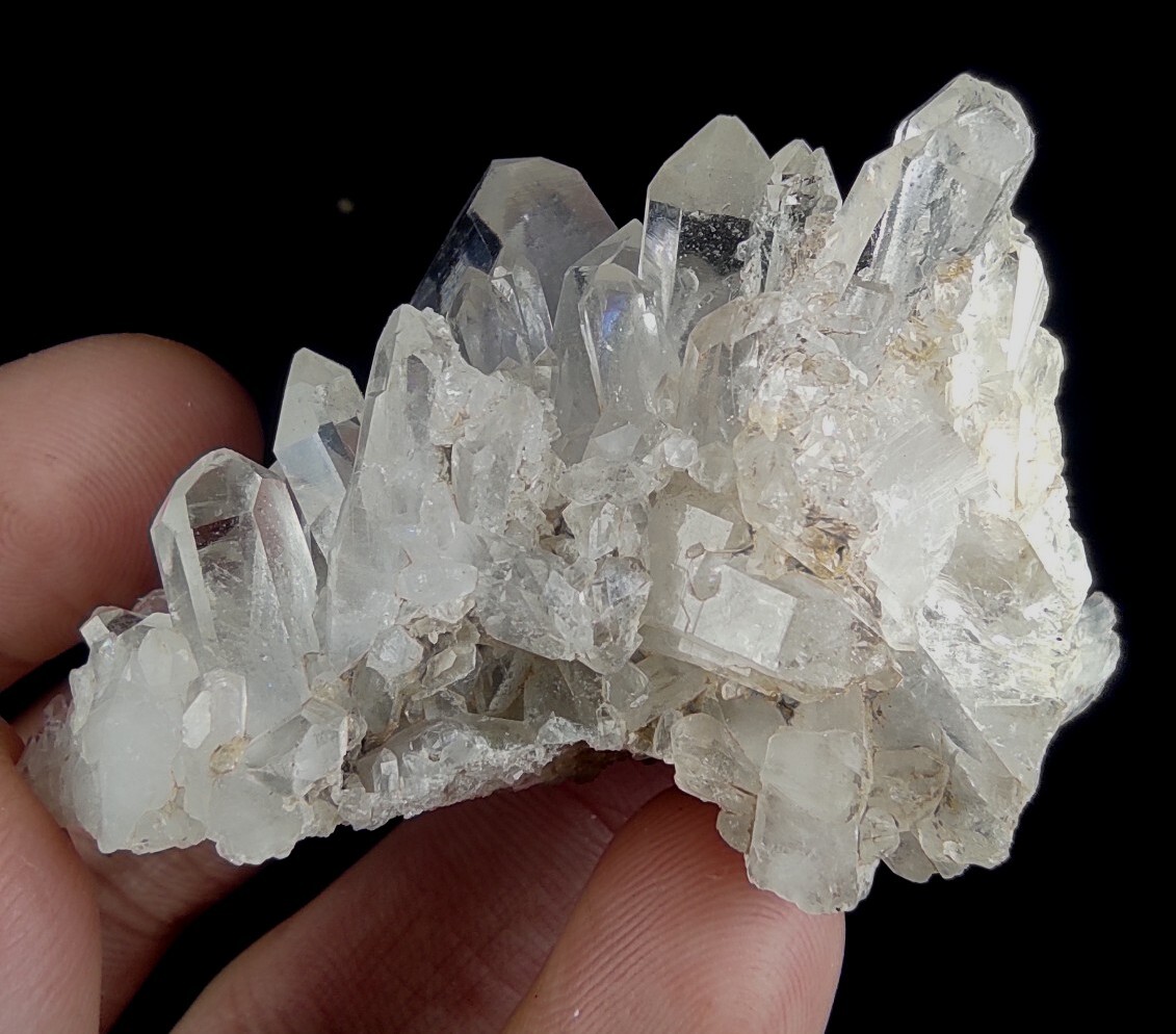 Quartz Crystals On Matrix From Baluchistan, Pakistan.