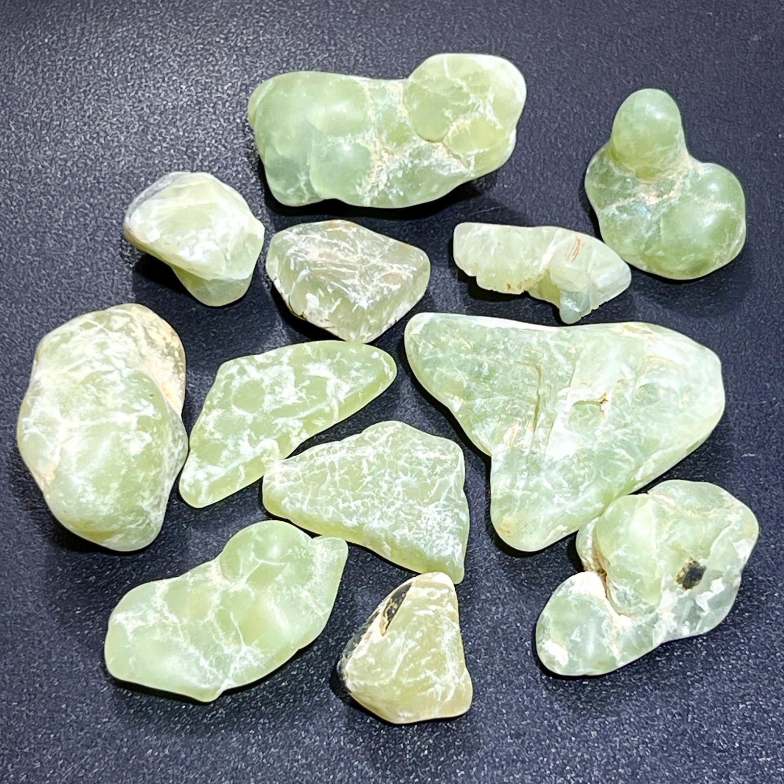 Prehnite Crystal Rough Raw Stones (By The Piece or Pound) Wholesale Gemstone