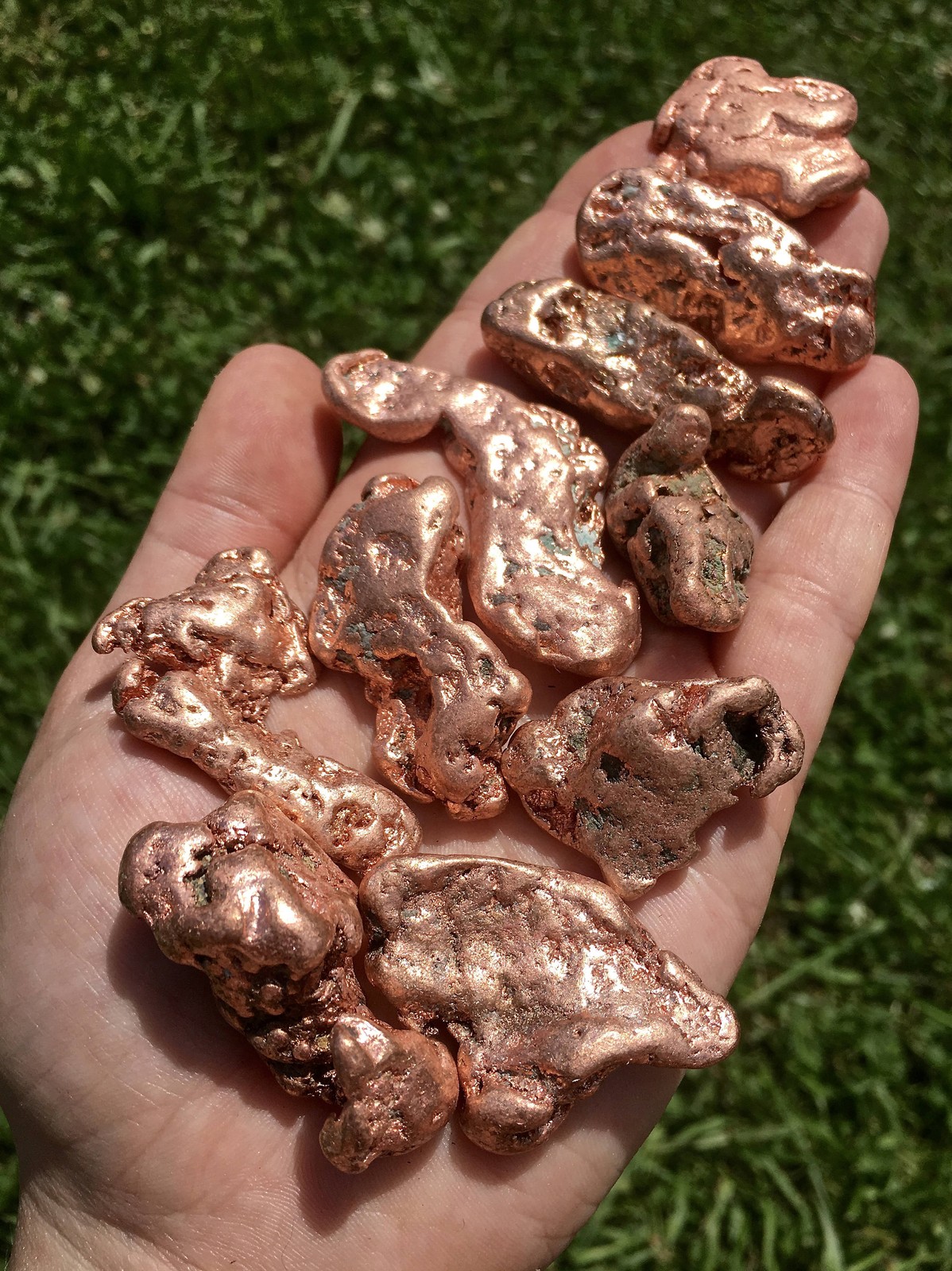 Raw Copper Nugget, Natural Copper from Michigan, USA