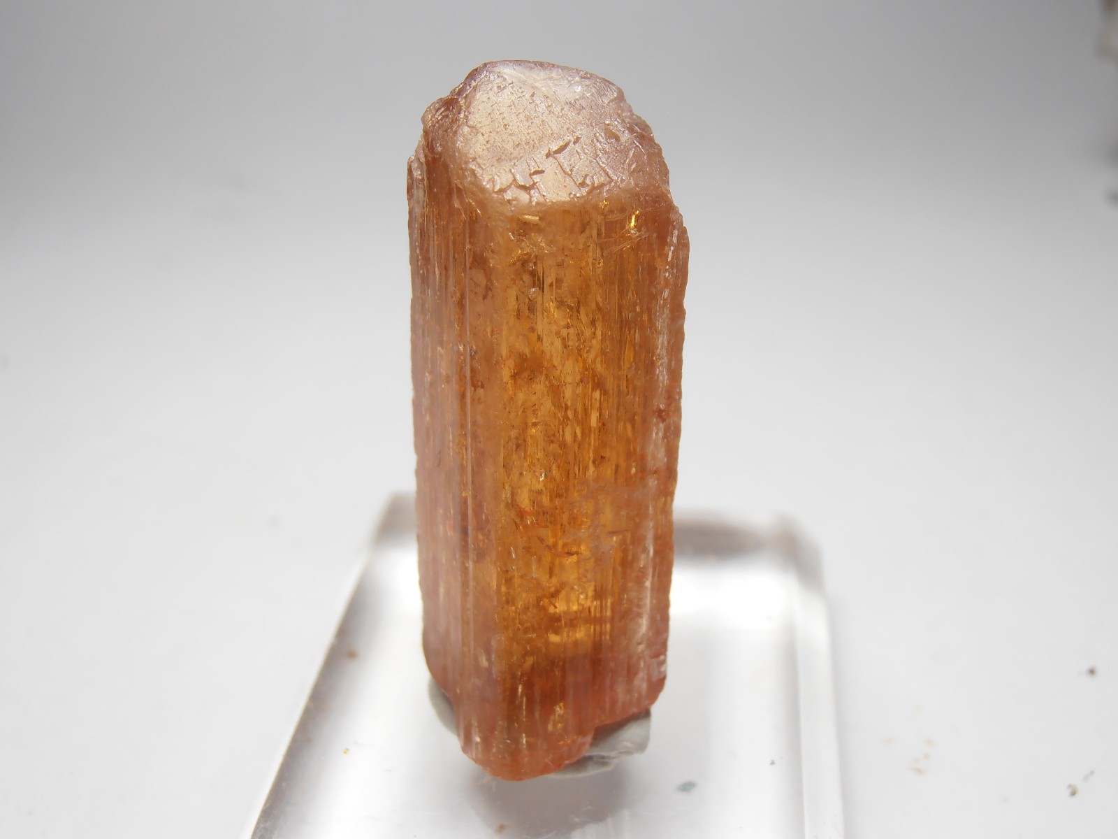 Imperial Topaz Crystal from Ouro Preto, Brazil – 39 mm